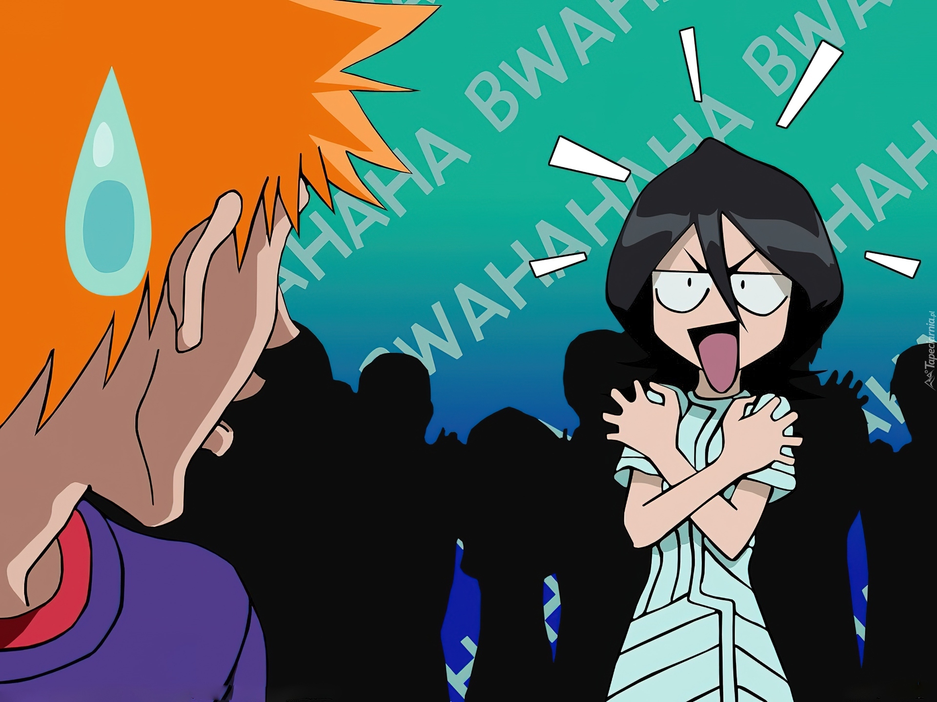 Zadowolona, Rukia, Bleach