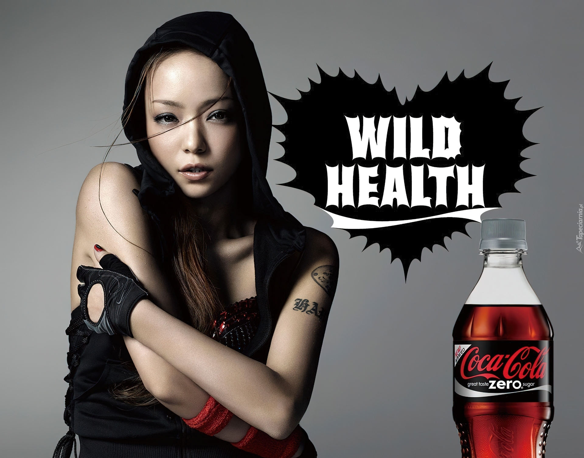Wild Health, Butelka, Coca, Coli