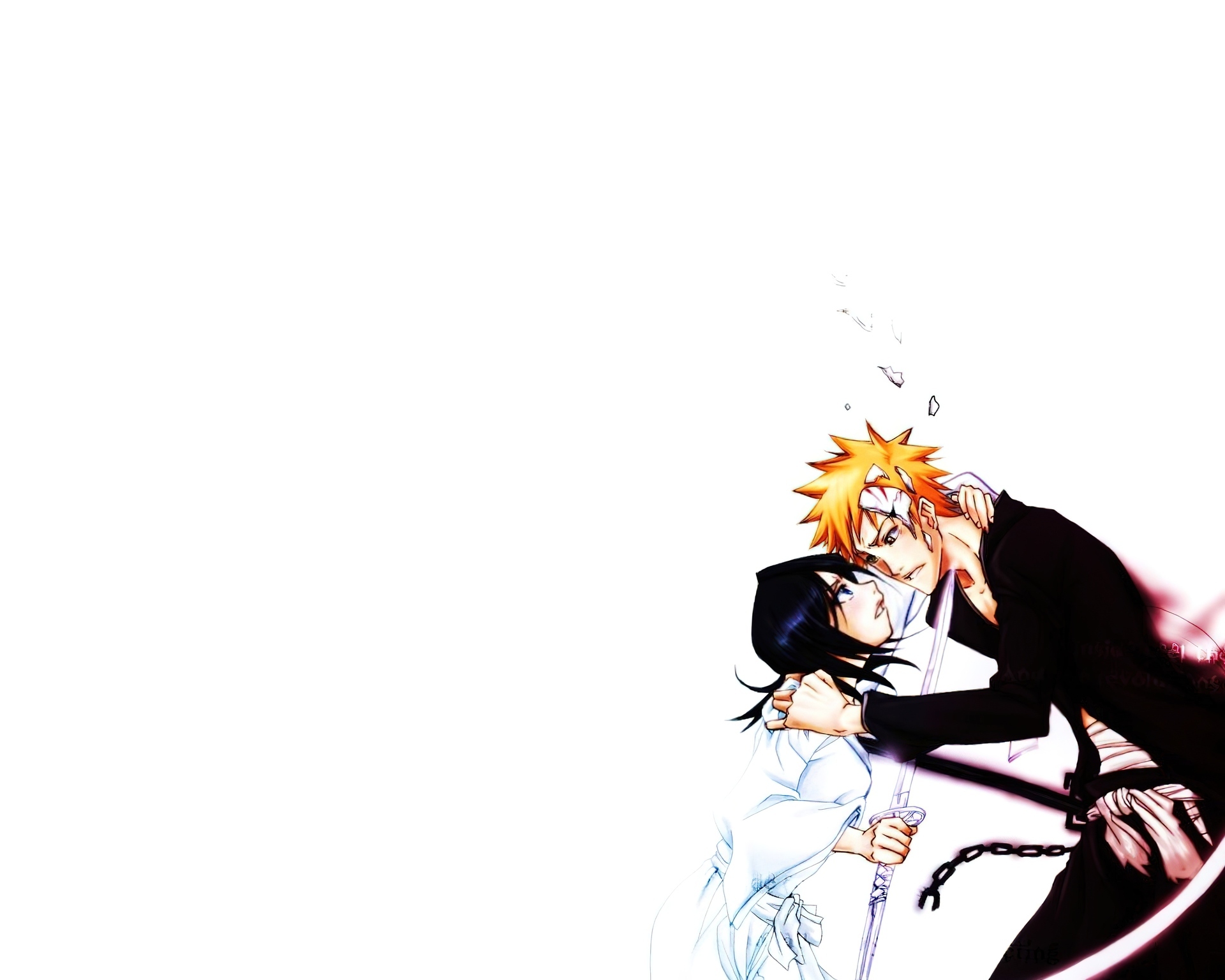 Kurosaki, Kuchiki, Pocałunek