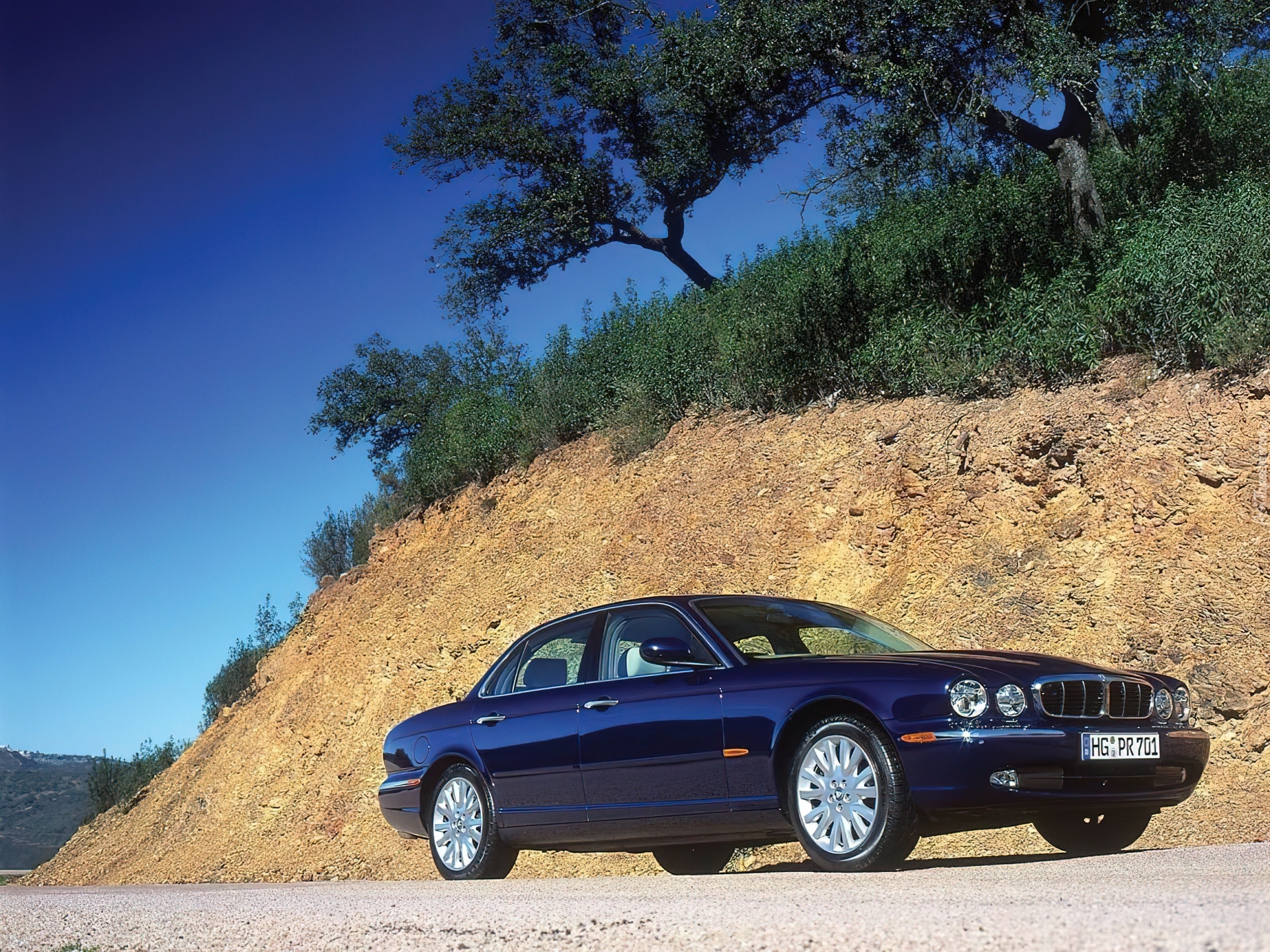 niebieski,  Jaguar X-Type