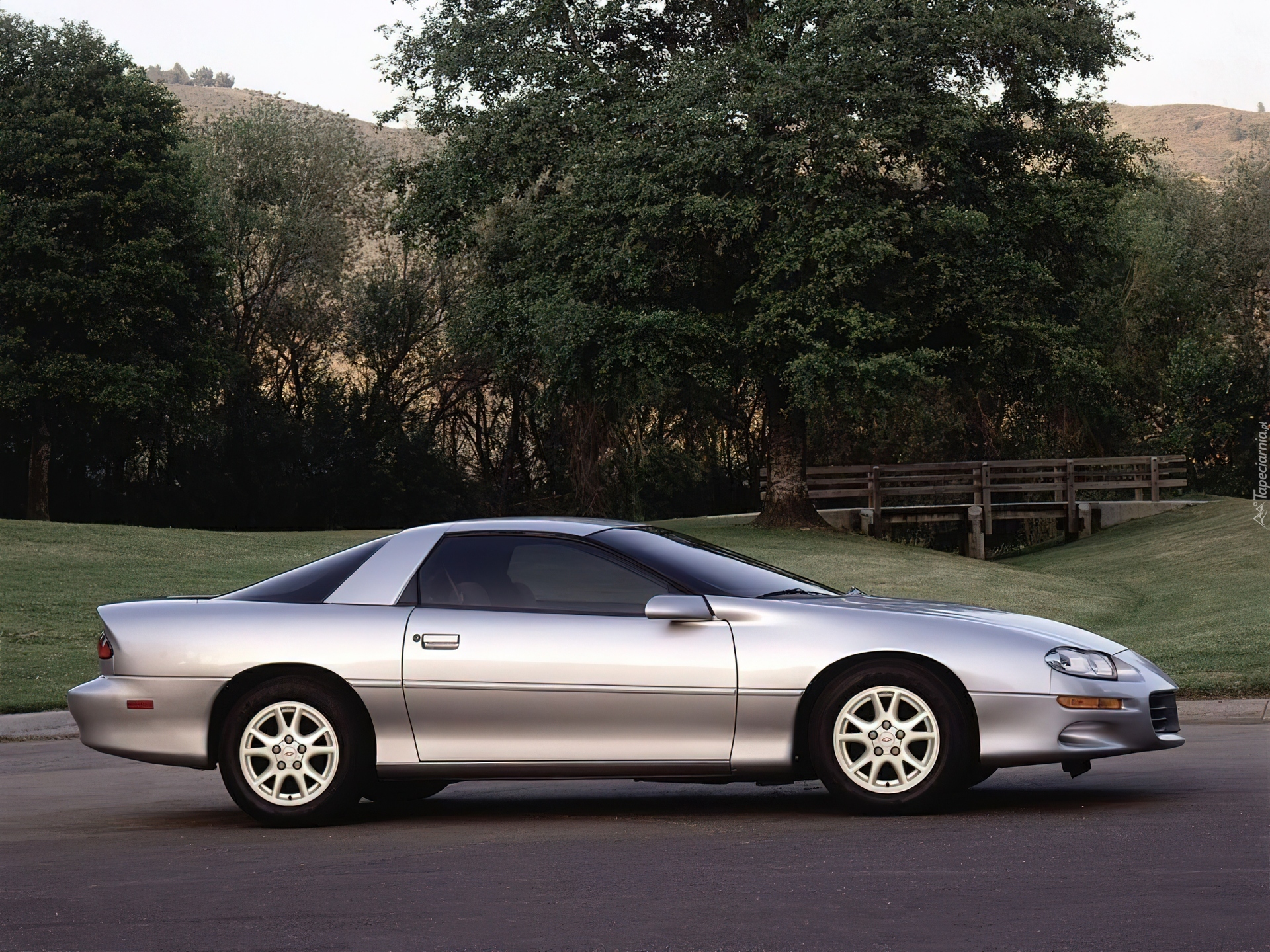 Srebrny, Chevrolet Camaro