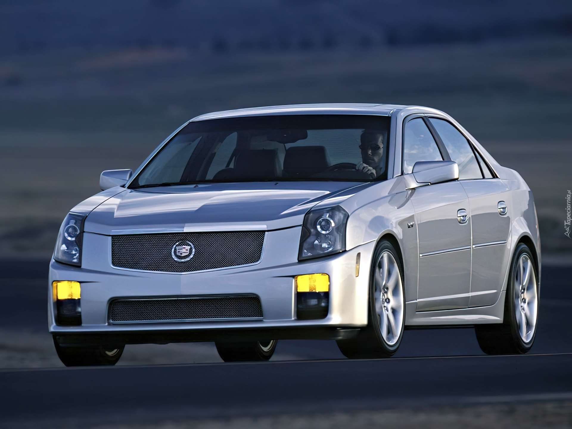 Srebrny, Cadillac CTS