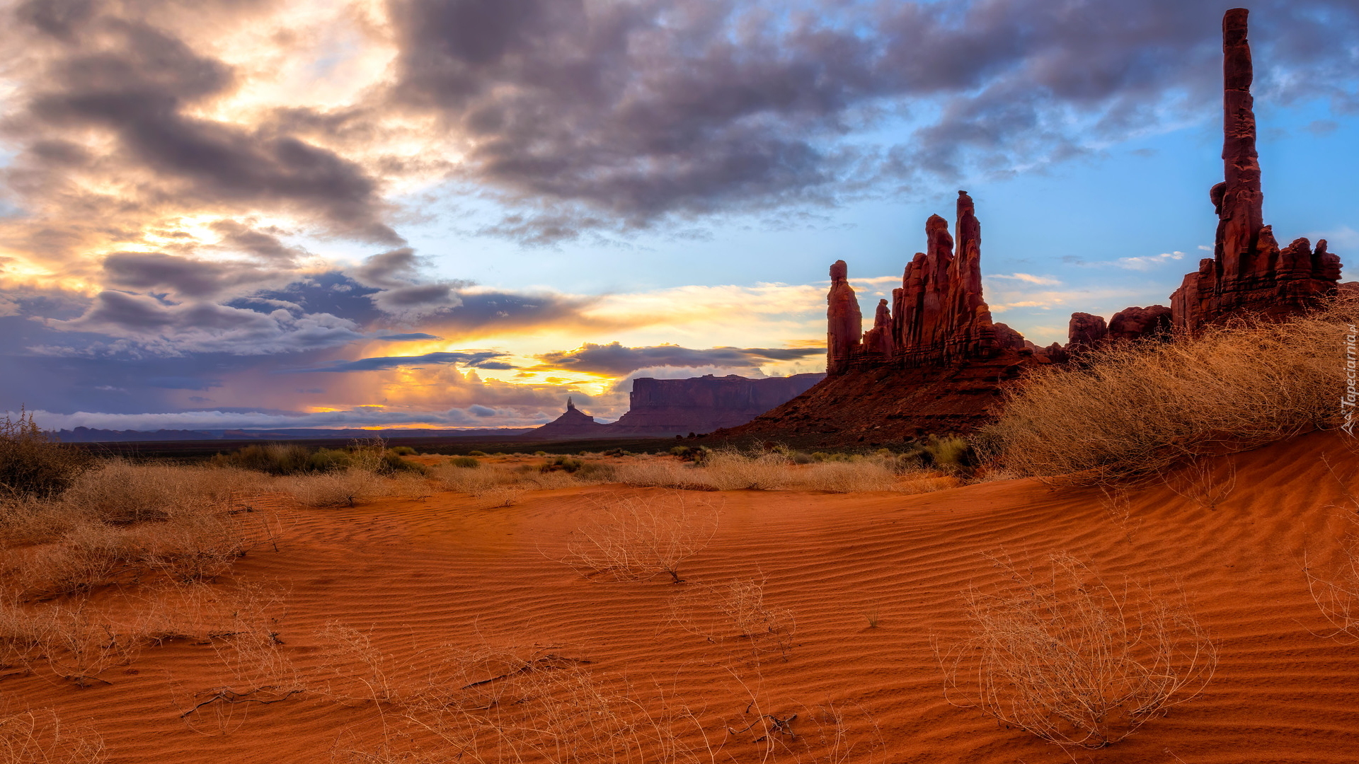 Stany Zjednoczone, Stan Utah, Wyżyna Kolorado, Region Monument Valley, Skały