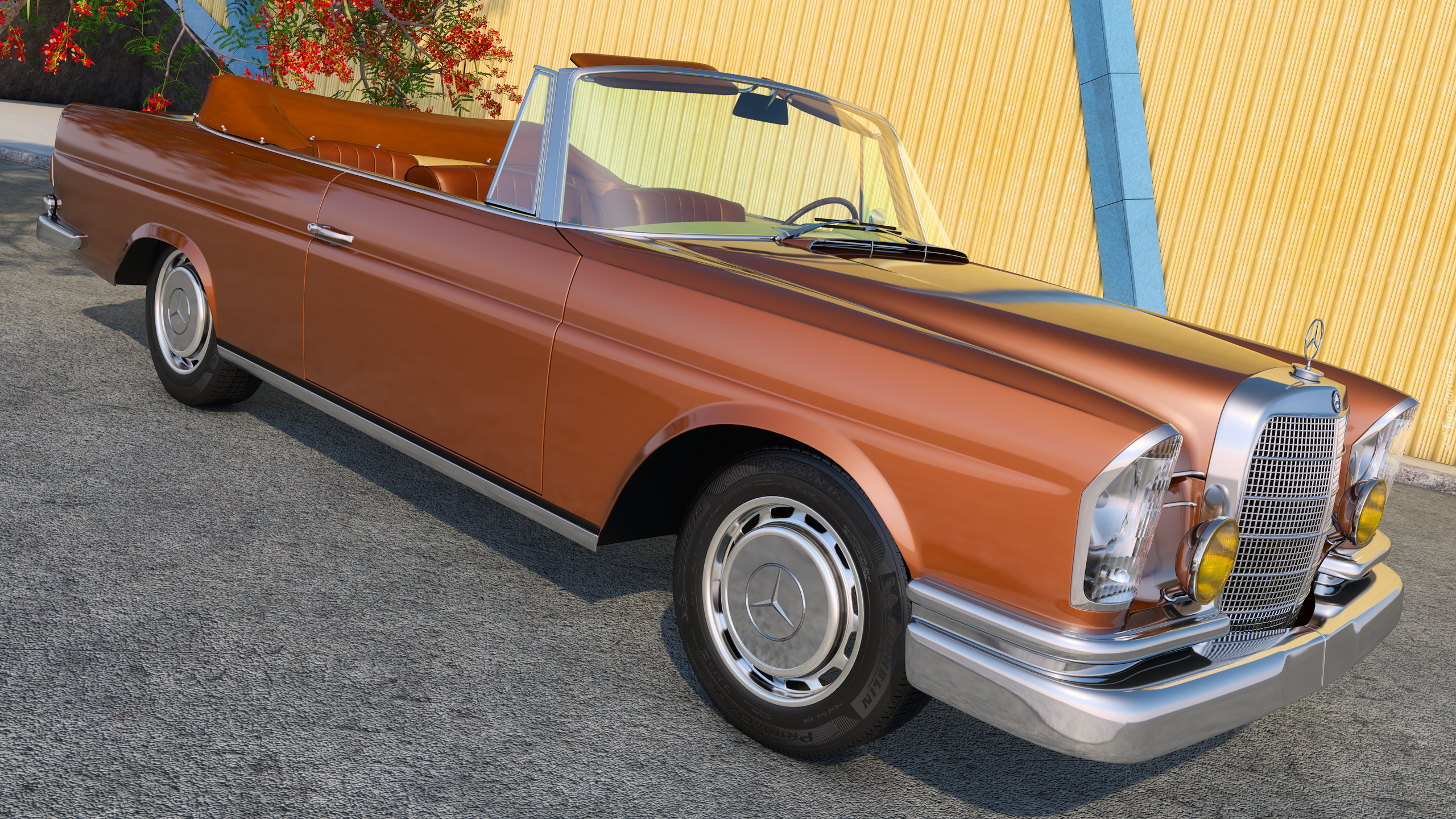 Mercedes Benz 300SE Convertible, Zabytkowy, 1962-67