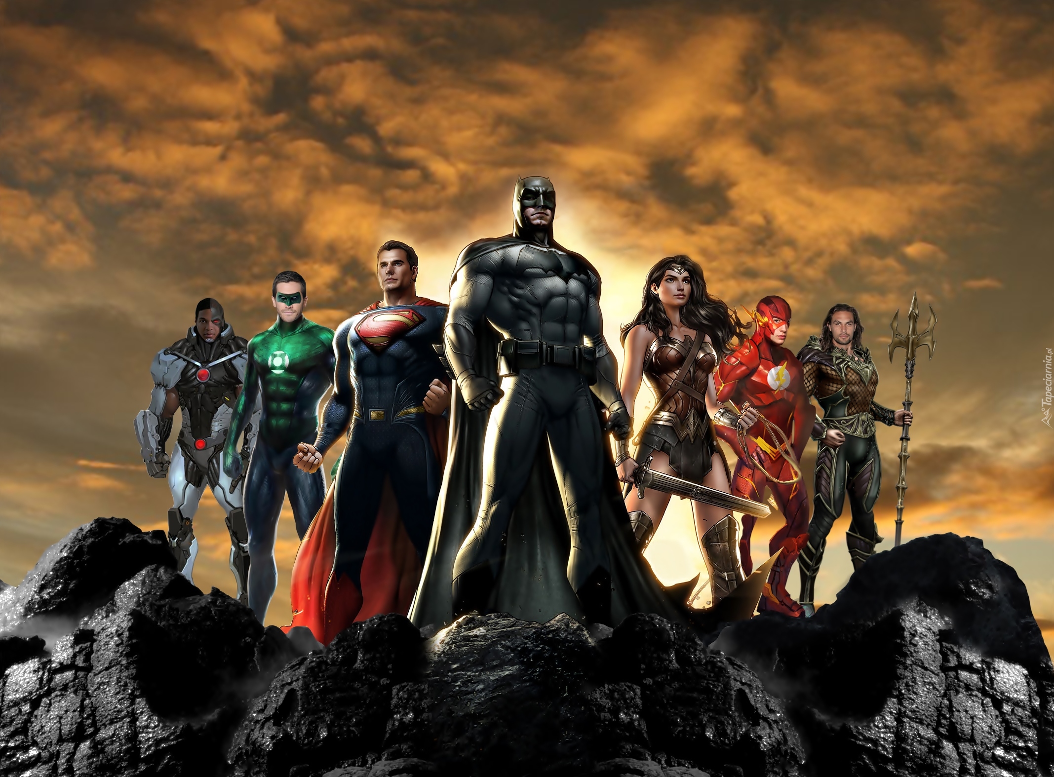 Liga sprawiedliwości - Justice League, Postacie
