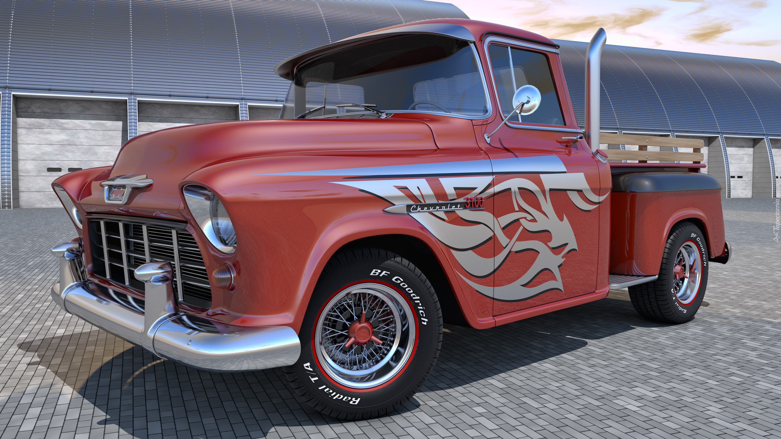 Chevrolet 3100, 1955, Zabytkowy