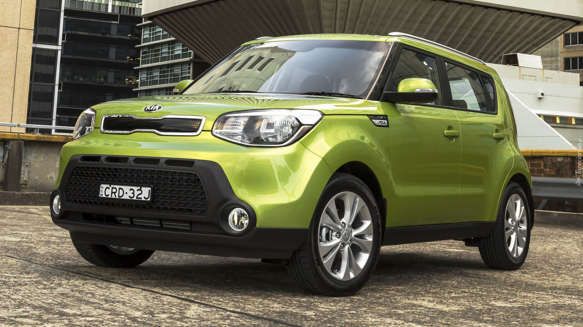 Zielona, Kia, Soul