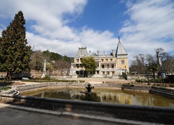 Pałac, Fontanna, Park