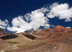 Góry, Andy, Cerro, Mercedario, Chmury