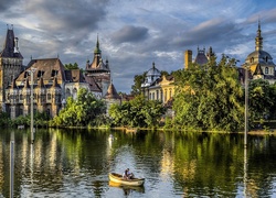 Rzeka, Zamek, Budapeszt, Węgry
