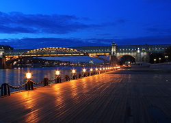 Most, Bulwar, Rzeka, Moskwa