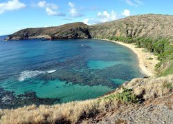 Morze, Zatoka, Oahu, Hawaje