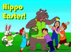 Wielkanoc,hipopotam