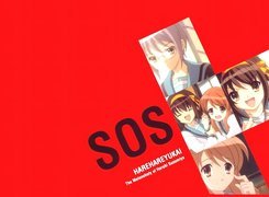 Suzumiya Haruhi No Yuuutsu, twarze