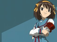 Suzumiya Haruhi No Yuuutsu, dziewczynka, krótkie włosy