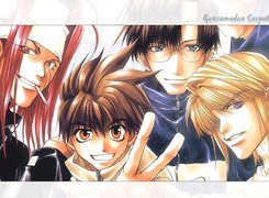 Saiyuki,twarze