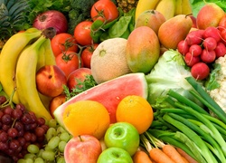Różne, Warzywa, Owoce