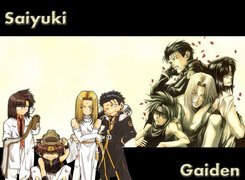 Saiyuki, płatki, postacie