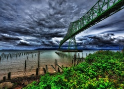 Most, Rzeka, Chmury