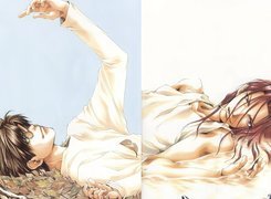 Saiyuki, liście, ludzie