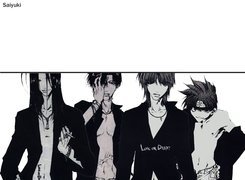 Saiyuki, love, dead, ludzie