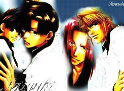 Saiyuki, ludzie, okulary