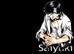 Saiyuki, bandaże, człowiek