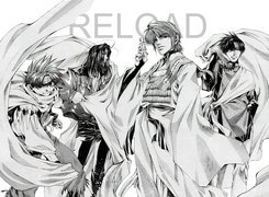 Saiyuki, reload, pistolet, ludzie