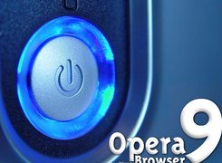 przycisk, power, Opera