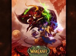 kobieta, wojownik, walka, World Of Warcraft The Burning Crusade