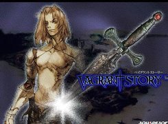 Vagrant Story, kobieta, miecz, fantasy