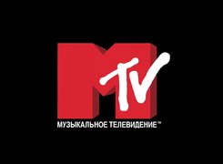 Logo MTV na czarnym tle