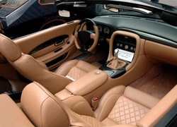 Aston Martin DB AR1, Wnętrze, Skóra
