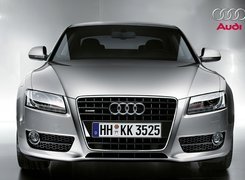 Przód, Audi A5, Logo