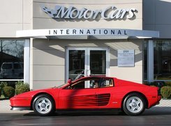 Ferrari Testarossa, Drzwi, Strona, Kierowcy