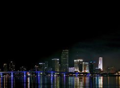 Floryda, Miami, Światła, Most