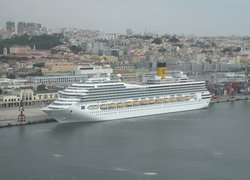 Costa Magica, Port, Lizbona, Portugalia