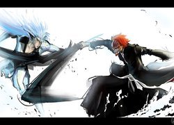 Walka, Kurosaki, Grimmjow