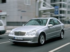 Srebrny, Sedan, Mercedes