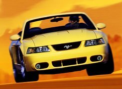 Żółty, Ford Mustang