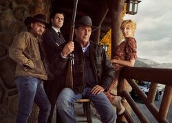 Serial, Yellowstone, Aktor, Kevin Costner, Luke Grimes, Wes Bentley, Aktorka, Kelly Reilly