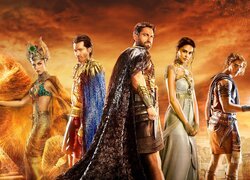 Filmowe, Bogowie Egiptu, Aktorzy, Gerard Butler, Aktorki, Poster