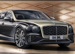 Bentley Flying Spur Mulliner przód i bok