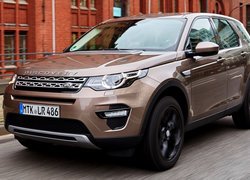 Brązowy Land Rover Discovery