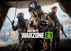 Gra, Call of Duty Warzone 2, Samolot, Żołnierze, Desant, Plakat