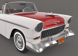 Chevrolet Bel Air Convertible zabytkowy samochód rocznik 1955