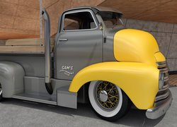 Chevrolet COE Truck, Bok, 3D