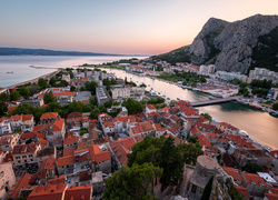 Chorwacja, Miasto, Omis, Adriatyk