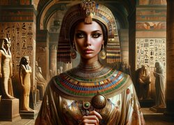 Egipcjanka w grafice