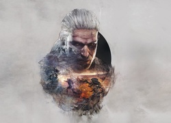 Geralt - postać z gry Wiedźmin 3